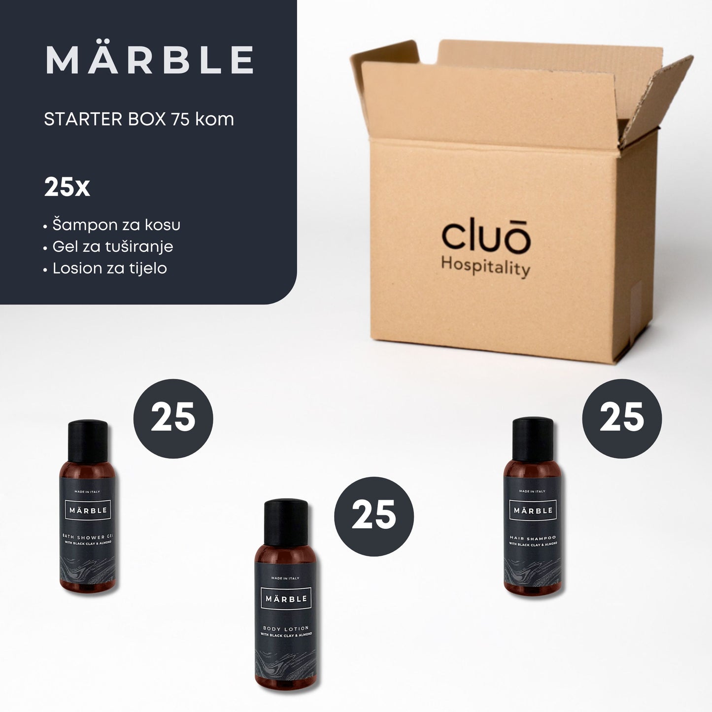 MARBLE STARTER BOX - 75 kom