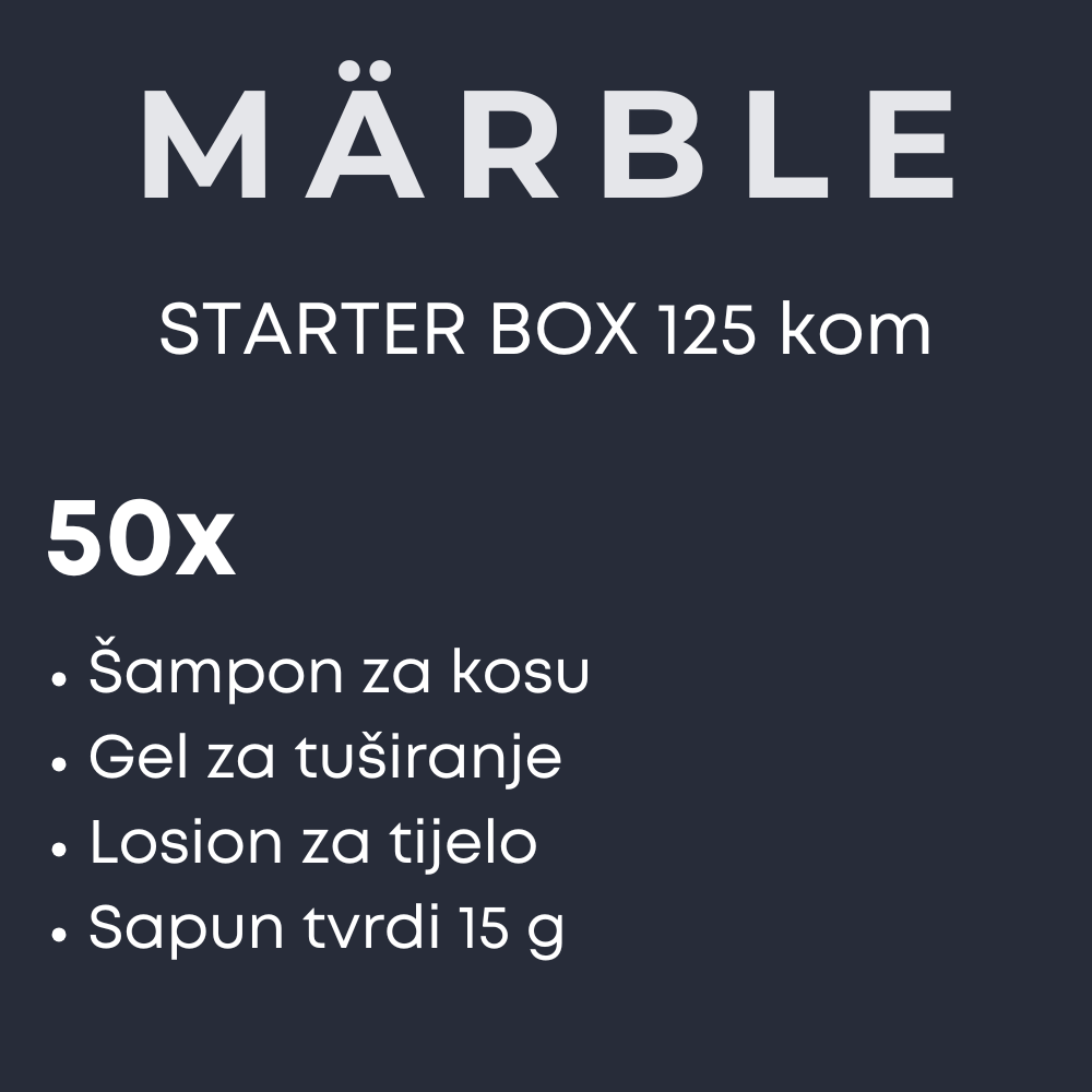 MARBLE STARTER BOX - 200 kom