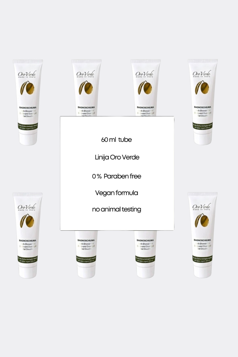 ORO VERDE - tuba 60 ml gel za tuširanje