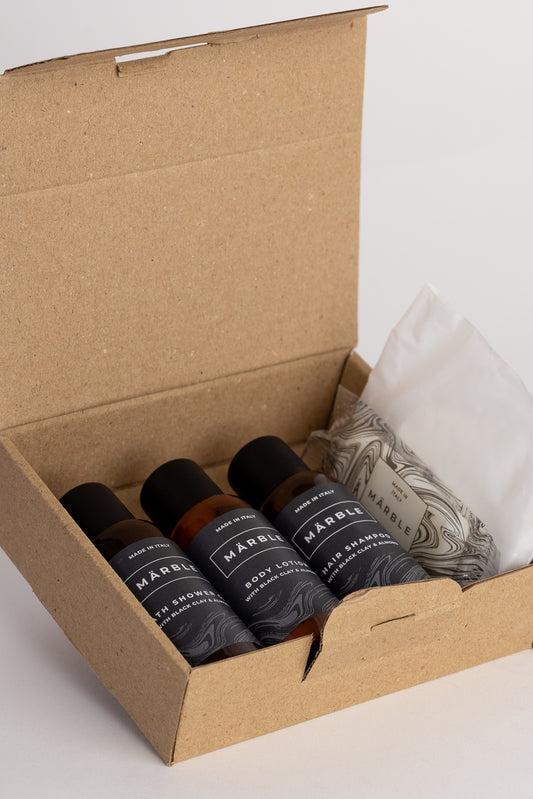 WELCOME BOX MINI - MARBLE NATUR