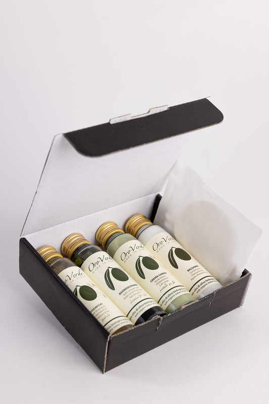 WELCOME BOX MINI - ORO VERDE CRNI