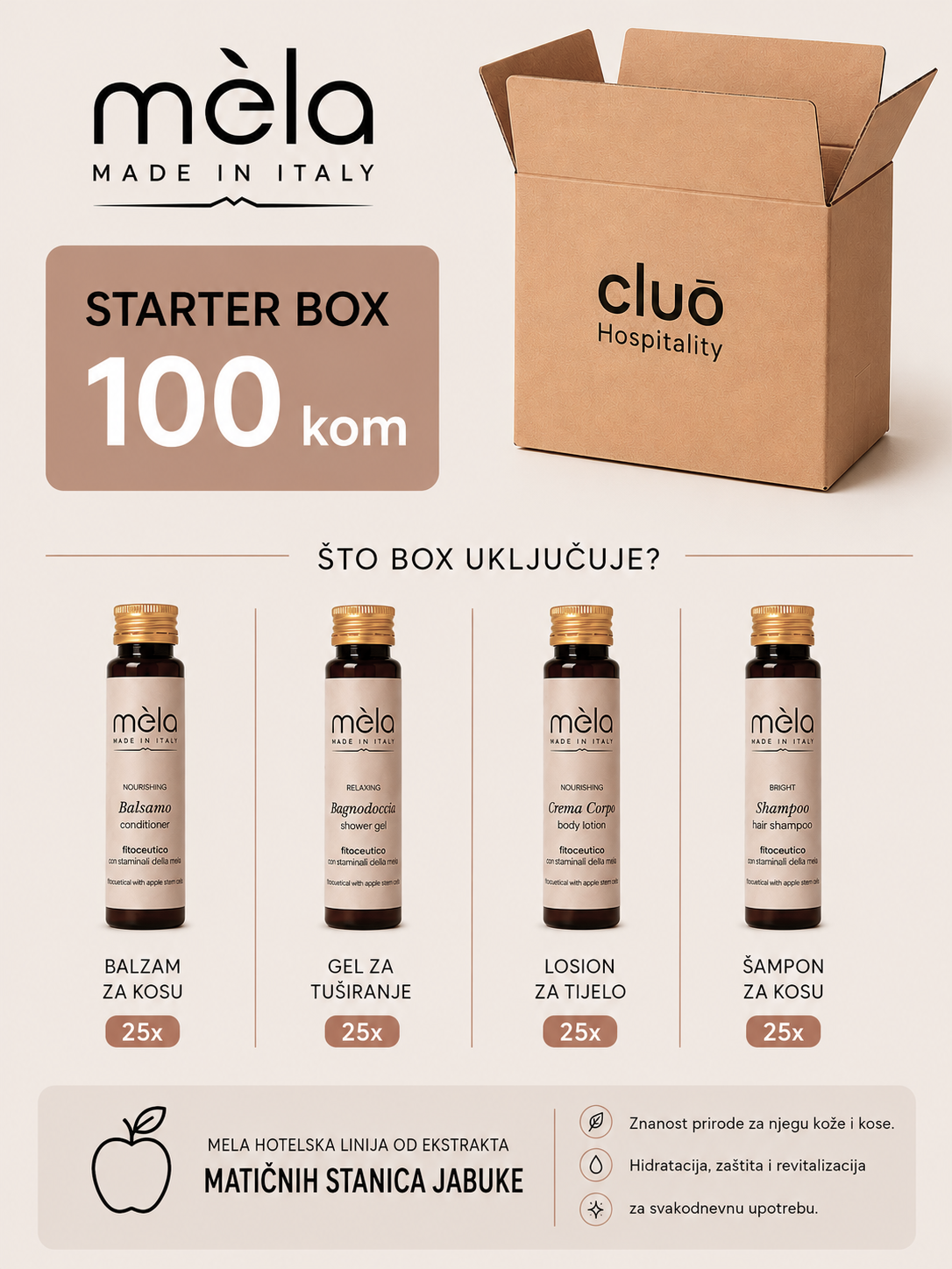 MELA STARTER BOX - 100 KOM