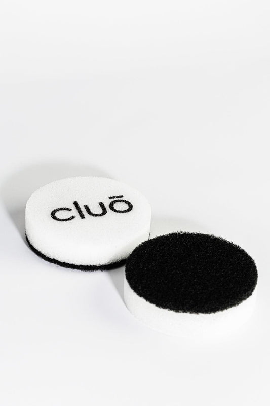 Spužvica "CLUO" dizajn bijelo-crna