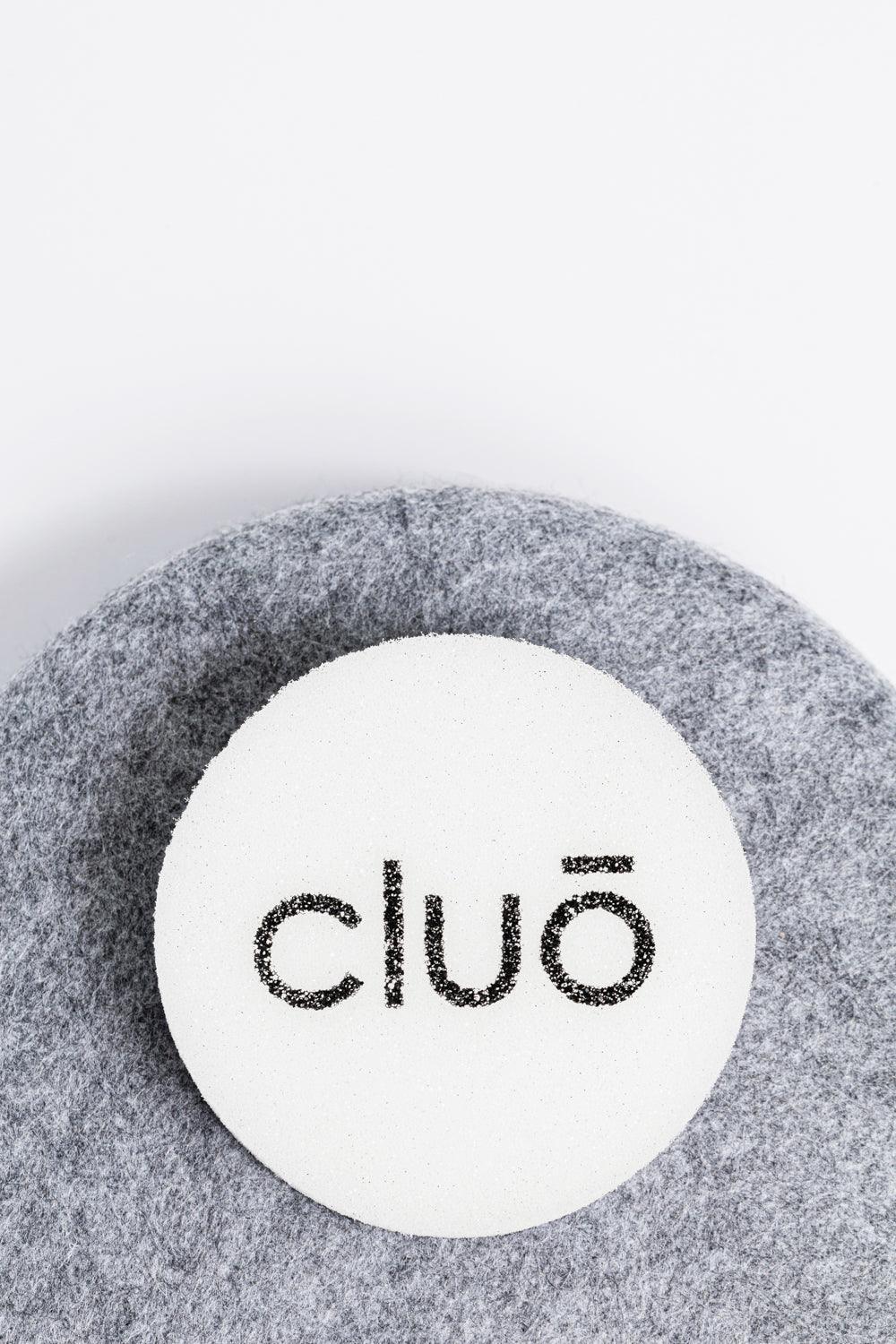 Spužvica "CLUO" dizajn bijelo-crna